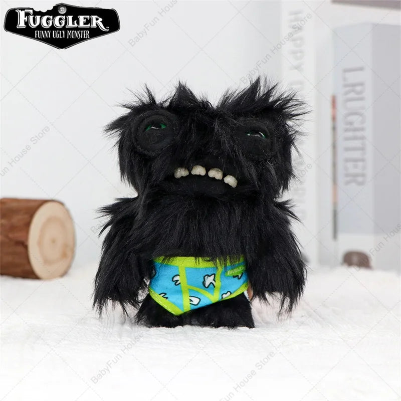 Original Fuggler Ugly Teeth Plush Keychain – Wide-Eyed Monster, Alien & Rabbit Peluche Pendant Toy