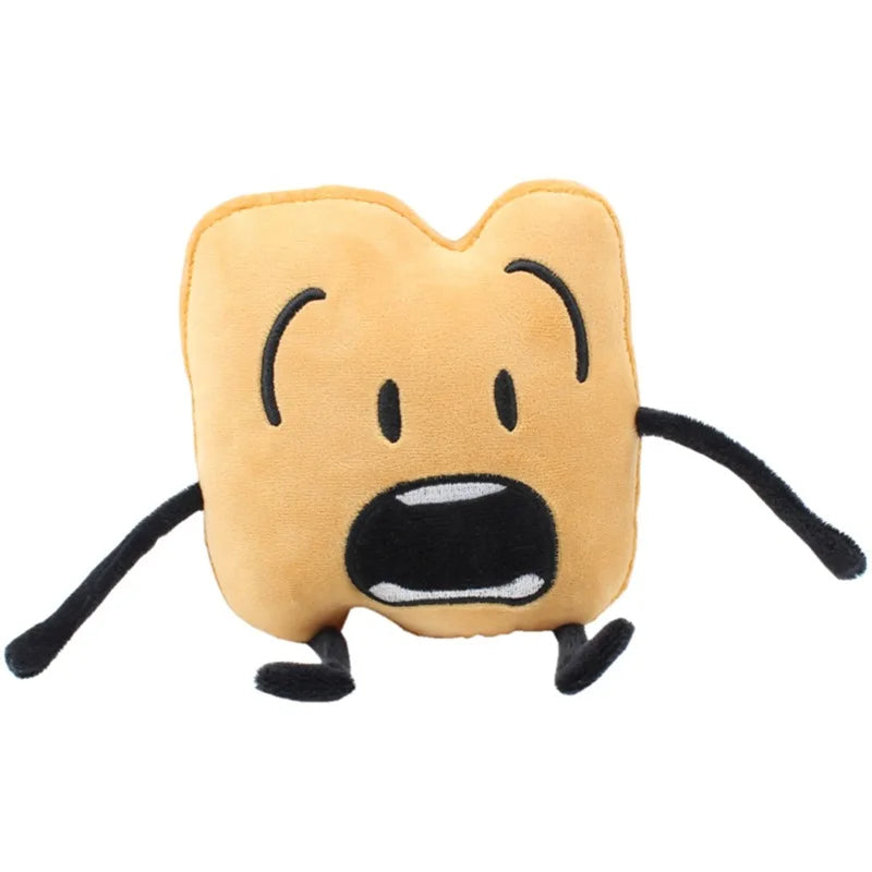 30-Style Battle for Dream Island Plush Toys – Clock, Button, Waffle Ball, Electric Fan, Pillow Doll for Kids Gift