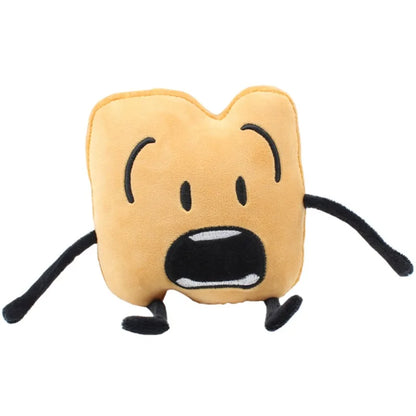 30-Style Battle for Dream Island Plush Toys – Clock, Button, Waffle Ball, Electric Fan, Pillow Doll for Kids Gift