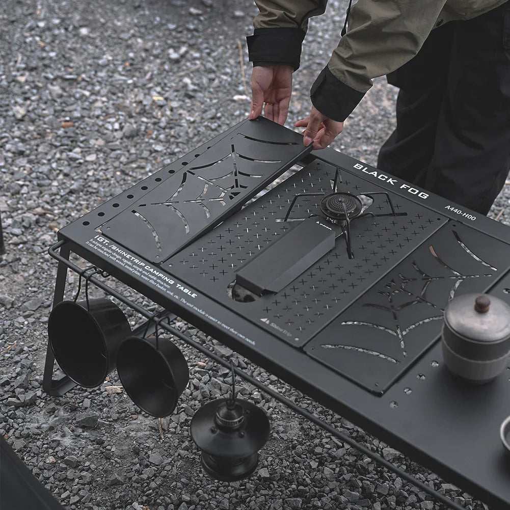 Detachable Stainless Steel Spider Stove Table Board – Flexible Drain Basket for IGT Series