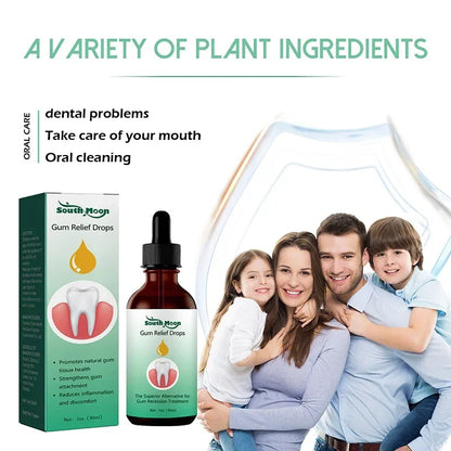 30ml Gingival Repair Drops – Fast Treatment for Cavities, Receding Gums & Gum Pain Relief