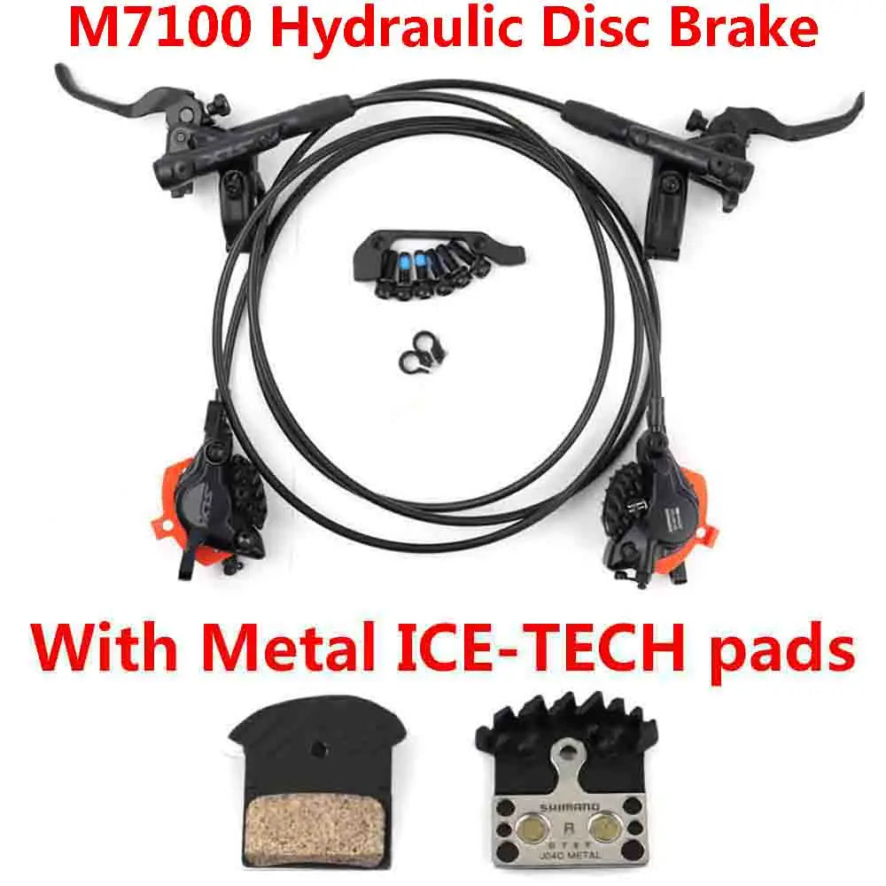 SHIMANO DEORE SLX XT MT200 M7100 M8100 Hydraulic Disc Brake – ICE-TECH Left & Right Set for MTB