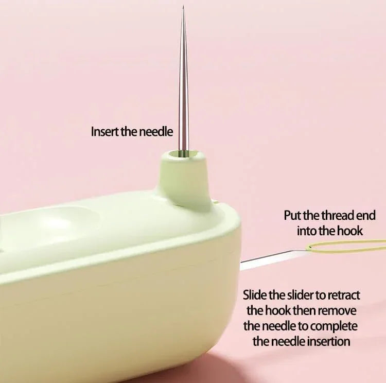 Multi-Function Needle Threader – Quick Sewing Tool for Elderly, Easy Needle Changer for Hand Sewing