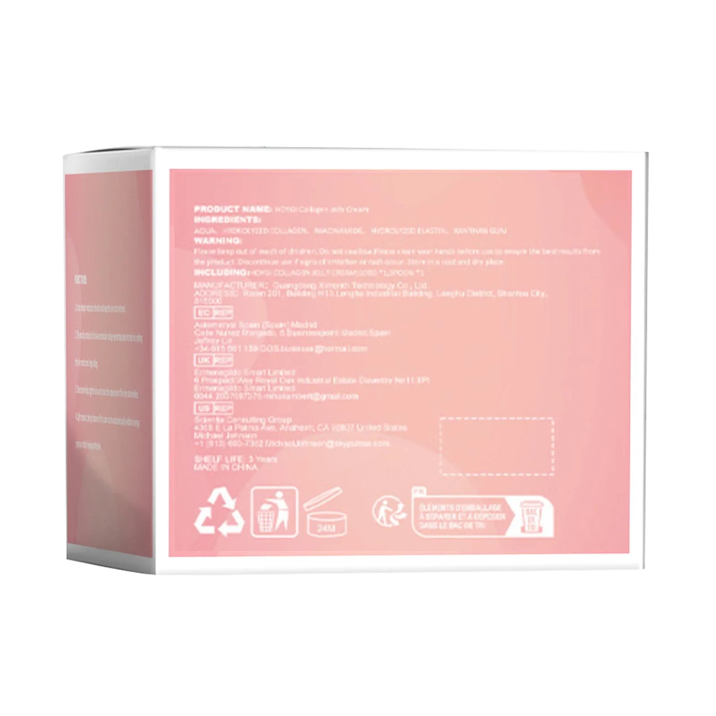 100g Collagen Jelly Cream – Anti-Aging, Hydrating & Skin Tightening Face Care for Wrinkles