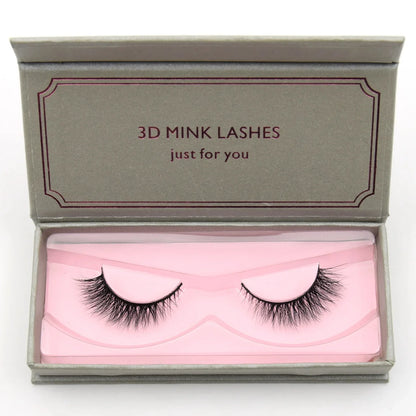Visofree 3D Mink Lashes – High Volume Natural Black False Eyelashes #108, #109, #110