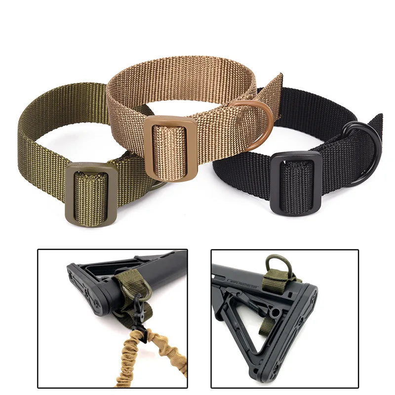 Airsoft Buttstock Sling Adapter - Gun Strap & Strapping Belt for Tactical Rifles
