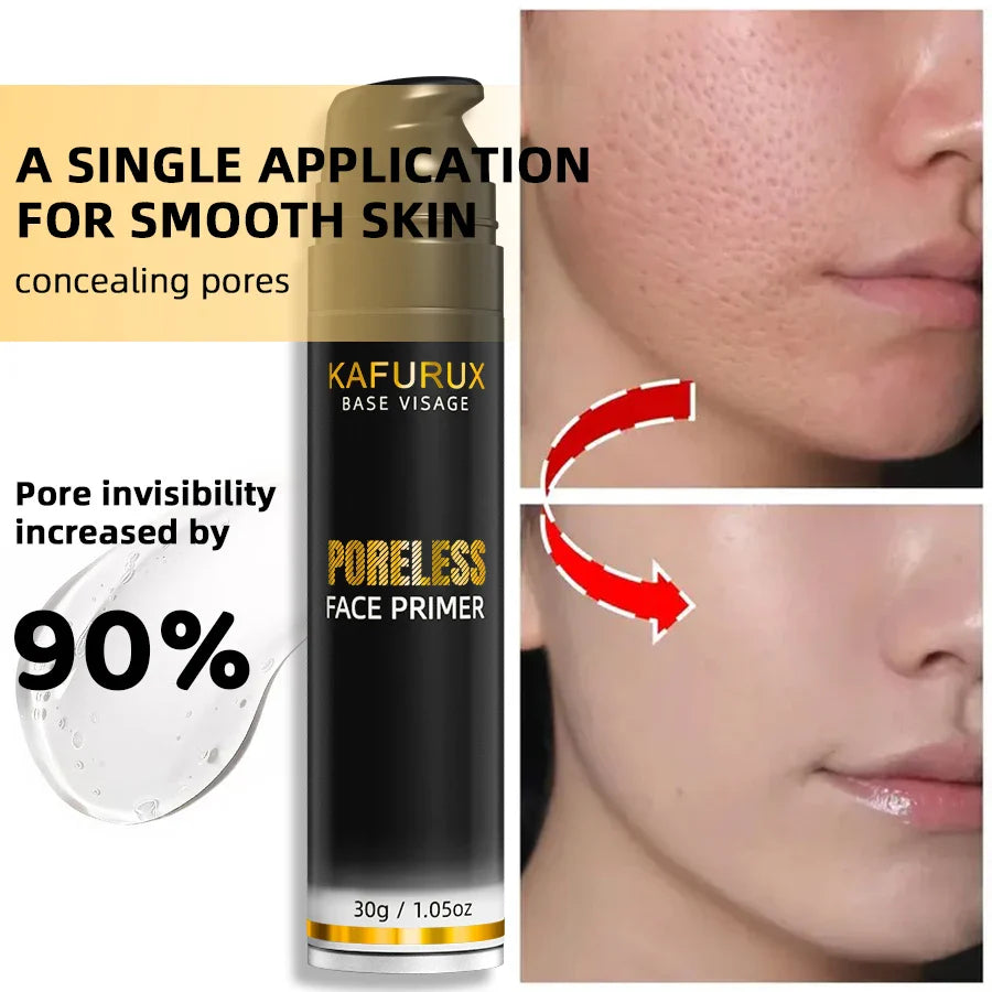 Moisturizing Transparent Jelly Primer – Long-Lasting Makeup Base Cream for Smooth Color Rendering