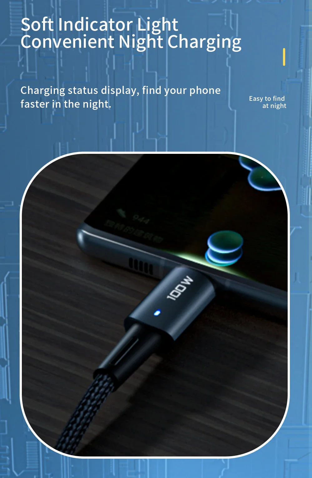 Essager USB-C Cable 100W PD QC 4.0 – Fast Charging Type-C Cable for MacBook Pro, Samsung, Xiaomi