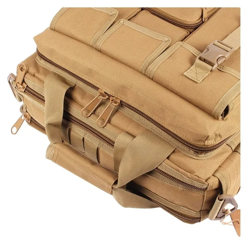 Tactical Molle Backpack – Multifunction Nylon Messenger Bag, Laptop Briefcase & Outdoor Climbing Shoulder Bag