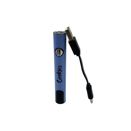 510 Thread Electric Soldering Iron – Welding Heating Tool Pen with LCD Display, Adjustable Voltage, 650mAh Battery for Cookies