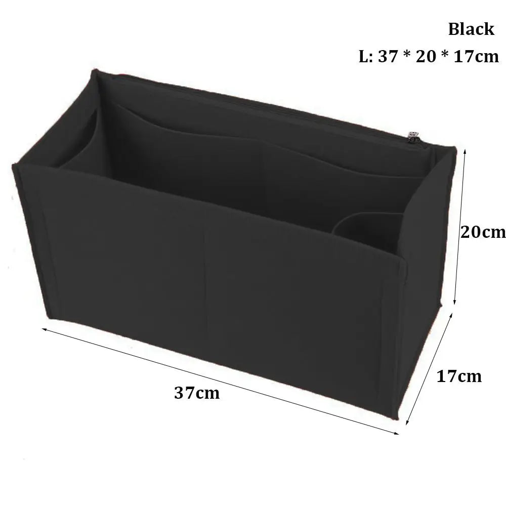 Felt Insert Liner Pouch — Handbag & Tote Bag Organizer for LV Onthego, Internal Purse Storage Accessory
