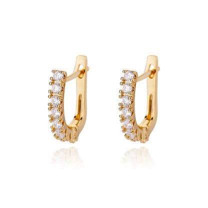 2024 Stainless Steel Square Earrings – Trendy Fashion Jewelry for Women & Girls
