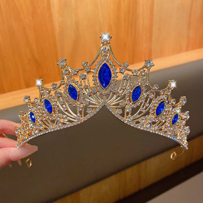 Fashionable Crown Headband - Sweet Hair Accessory for Performances & Birthdays
