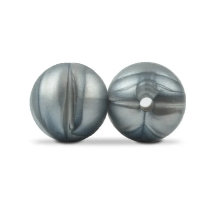 LOFCA Silicone Round Beads 20pcs - 9/12/15mm DIY Jewelry Making Beads for Bracelets, Keychains & Necklaces