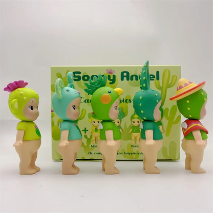 Sonny Angel Mini Figure Cactus Series — Mystery Blind Box Toy Doll, Lucky Mascot, Handmade Christmas Gift
