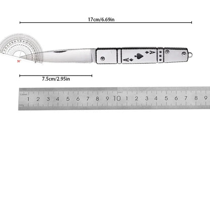 Sharp EDC Fruit Knife - Handy Pocket Survival Knife for Self-Defense, Camping, and BBQ Multi-Purpose Tool