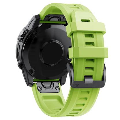 QuickFit Silicone Watch Strap 26mm 22mm for Garmin Fenix 7X 7 Pro 6X 6 5X 5 Plus 8 – Durable Replacement Sport Watchband