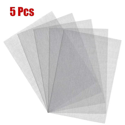 Stainless Steel Bumper Repair Mesh - Plastic Crack Welding Net for Car Body Vents and Auto Repair Tools 1-5PCS