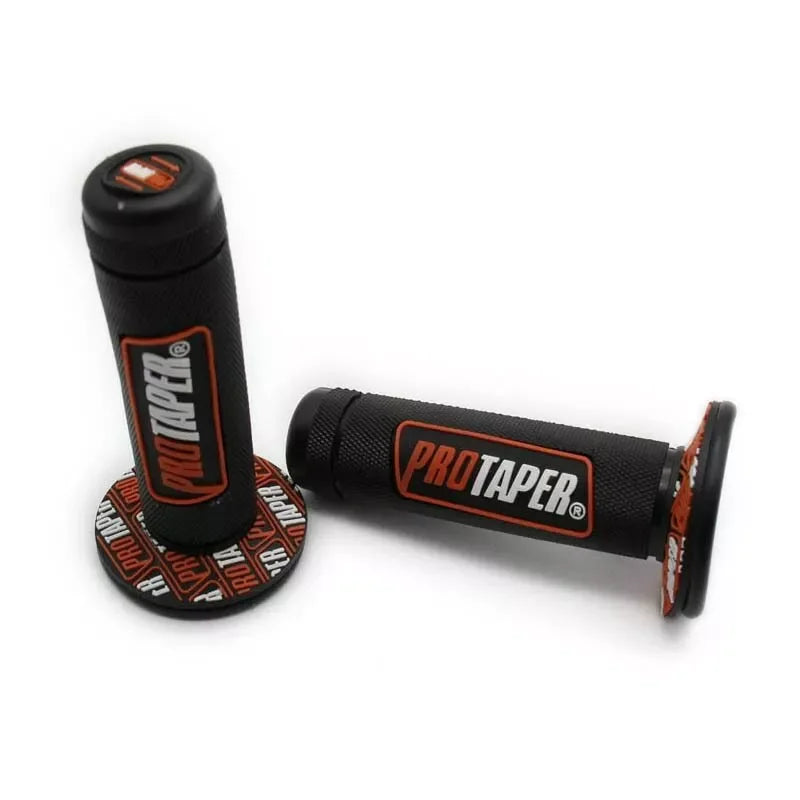 7/8" Motorcycle Handlebar Grip Gel Brake Handles – Rubber Grips for CRF, EXC, YZF, Protaper Dirt & Pit Bikes