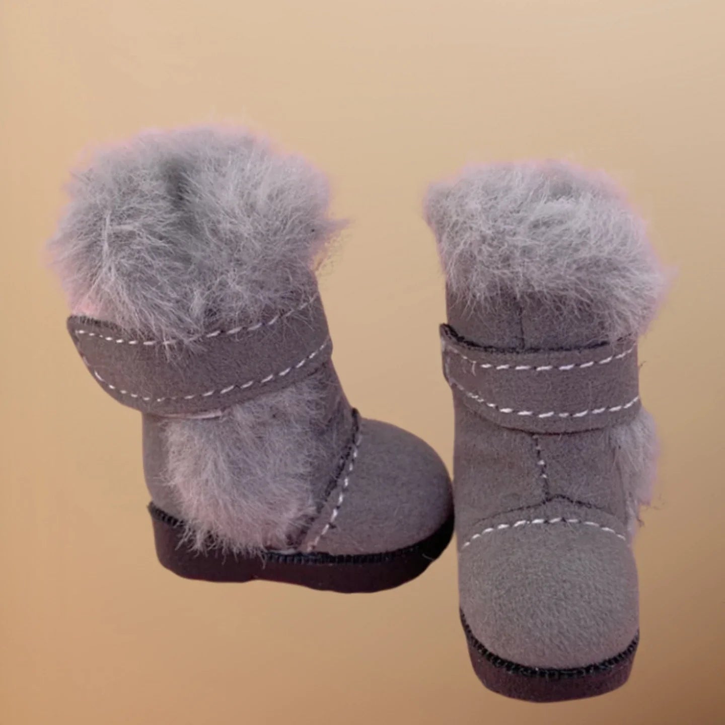 Tilda 3.2cm Doll Boots – 1/8 Mini Leather Shoes for Blythe, Azone & BJD Dolls, Casual Doll Accessories
