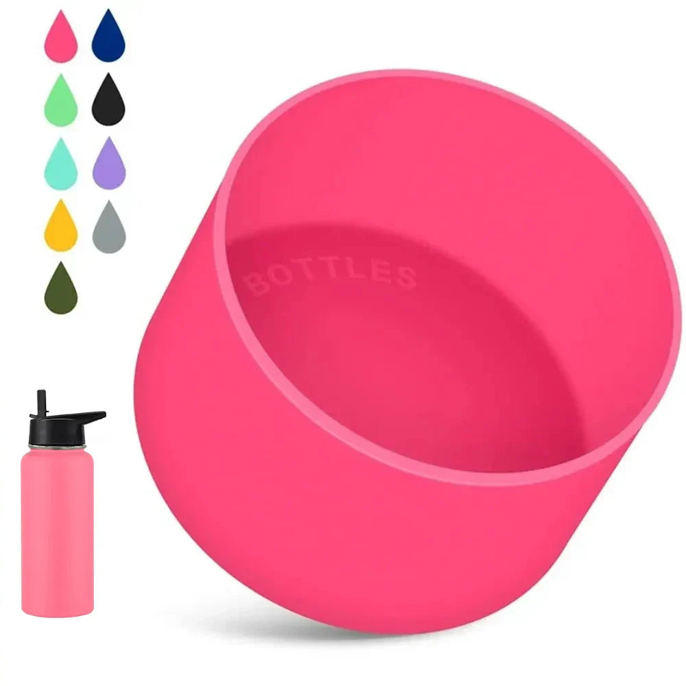 7.5cm Silicone Boot Bottom Sleeve Cover for Stanley 40oz Tumbler, Quencher Adventure, and Ice Flow Flip 30oz/20oz Water Bottle