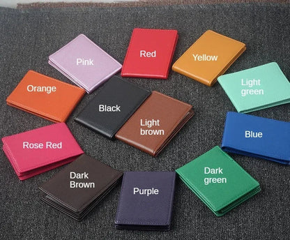 PU Leather Driver License Holder — Car Document Wallet for ID, Pass, Certificate, and Card Storage