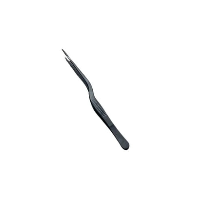 Portable Plating Tweezer - 410 Stainless Steel BBQ Clip Seafood Tool, Kitchen Supplies, Barbecue Tongs, Multipurpose, 1Pcs