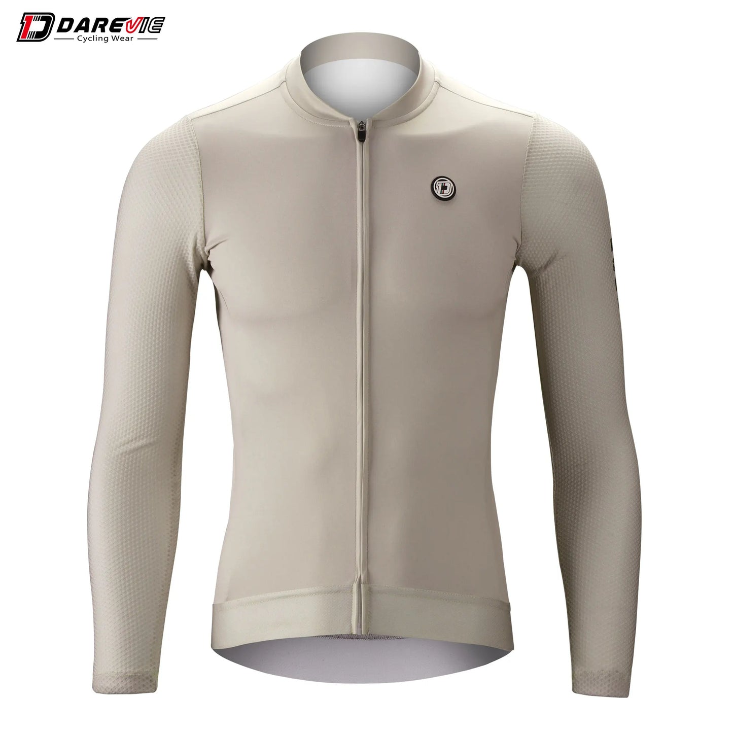DAREVIE Long Sleeve Cycling Jersey — Pro Aero Slim Fit with 3D Bubble Mesh for Men & Women