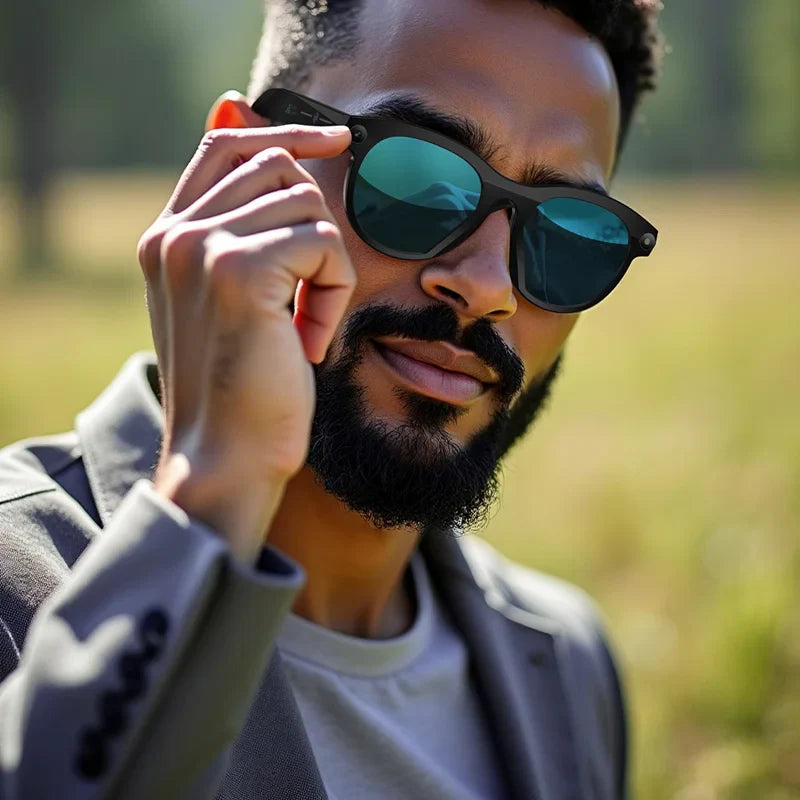 ViVO 8K AI Smart Glasses – HD Color-Changing, 1200MP Camera, ChatGPT, Translate, Bluetooth Calls, Voice Assistant & Music Control 2026