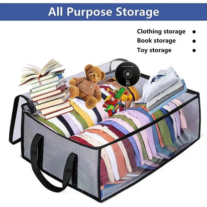Collapsible Baseball Cap Storage Box - Large Capacity Multifunctional Hat Bag, Holds 40 Hats, Ideal for Dormitory and Bedroom