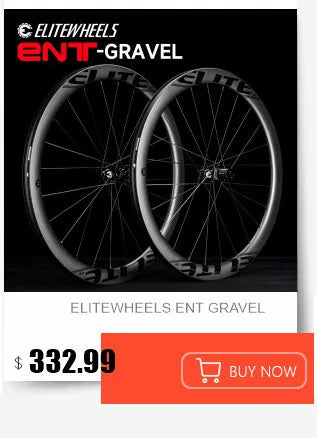 ELITEWHEELS Carbon Wheels ENT 2.0 – 700c Disc Brake Rim, Center Lock Road Bike Wheelset, UCI Quality Racing Wheels