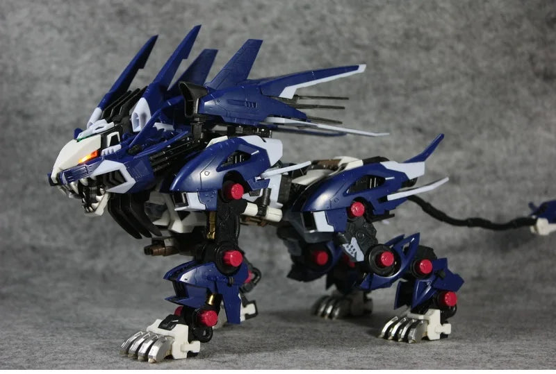 BT Building Blocks ZOIDS RZ-041 Liger ZERO Jager — 1:72 Scale Full Action Plastic Model Kit, Assemble Toy, Christmas Gift for Children