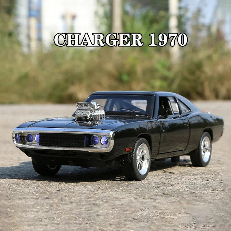 1:32 Challenger 1970 Classic Alloy Car Model – Diecast Toy Vehicle for Kids & Collector Decoration