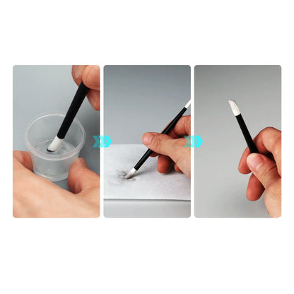 DSPIAE PT-WP Water Wash Revival: Double Head Wiping Rod Model Cleaning Tool for Washing Stains and Aging Infiltration Lines