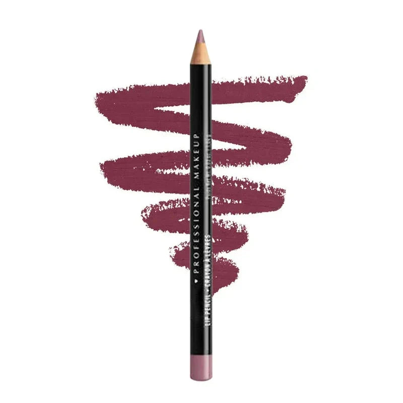 11-Color Matte Lip Liner Pencil – Waterproof, Plumping, Long-Lasting Lipstick Stain in Natural Nude & Pink Shades for Pro Lip Contouring
