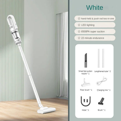 Multifunction Wireless Car Vacuum Cleaner – 6500Pa Powerful Handheld Cleaner with Metal Filter for Home & Auto Use