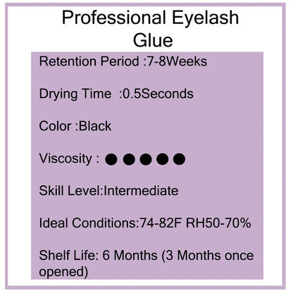 KODIES GEL Extra Strong Eyelash Glue — 5g 0.5s Fast-Dry Waterproof Adhesive for False Eyelash Extensions