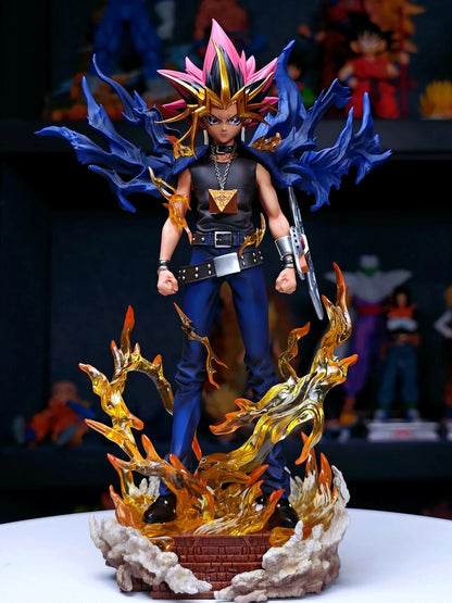 Yugi Muto Dark Game Action Figure - 28cm Duel Monsters PVC Statue, Collectible Ornament & Kids Toy Gift