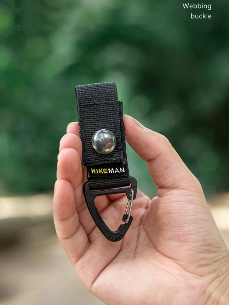 Outdoor Tactical Carabiner – Multifunctional Triangle Keychain Buckle