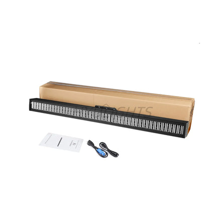 2PCS 200W RGB LED Bar Strobe Light - DMX DJ Wash Lighting with 192 Partition Stage Effects