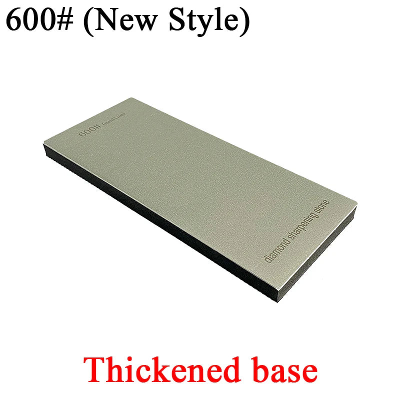 Thickened Non-Slip Diamond Knife Sharpener – 15° Kitchen Whetstone & Leather Polishing System