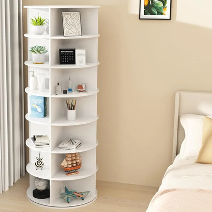 Multifunctional 360° Rotating Shoe Rack – Floor-Standing Storage Organizer for Shoes, Bags, Toys & Household Items