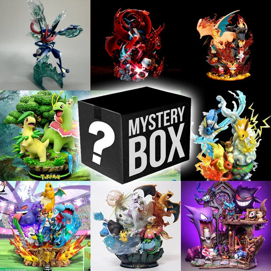 Pokemon Vulpix Anime Figure – PVC Scene Version Collectible Toy Mystery Surprise Box Gift for Kids