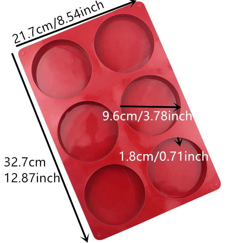 Cylinder Silicone Mold – Multi-Purpose Baking Tool for Soap, Jelly, Pudding, Chocolate, Cookies & Resin Crafts