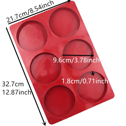 Cylinder Silicone Mold – Multi-Purpose Baking Tool for Soap, Jelly, Pudding, Chocolate, Cookies & Resin Crafts
