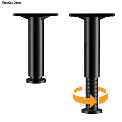 Telescopic Adjustable Bed Beam Support – Reinforced Plastic Sofa Leg, Load-Bearing Furniture Leg Bracket