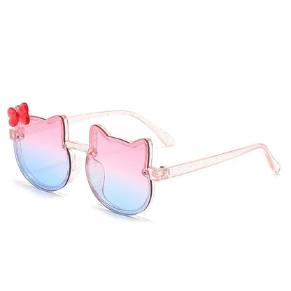 Foldable Kids Sunglasses – UV Protection Cartoon Shades for Boys & Girls, Fashionable Baby Eyewear