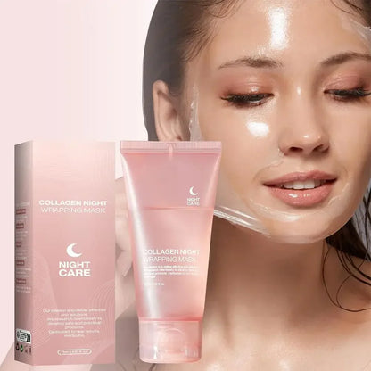 Collagen Peel-Off Facial Mask – Deep Cleansing, Hydrating & Moisturizing Korean Skincare Cream 75ml/100g