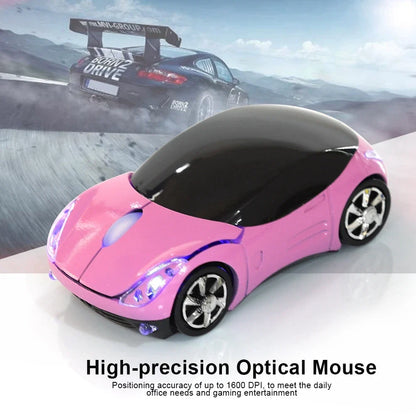 2.4G Wireless Optical Mouse - 1600DPI Portable Mouse for PC, Mac, Tablet & Office