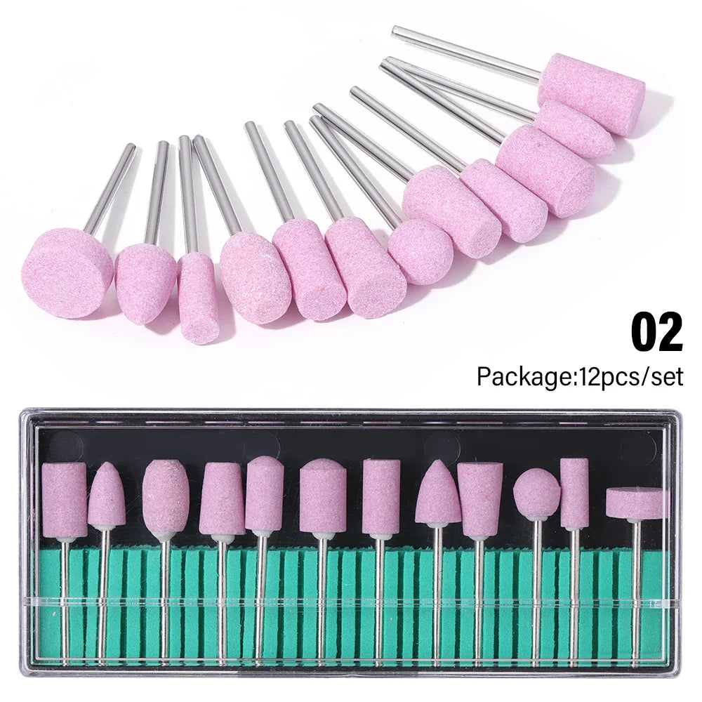 LINMANDA 6-in-1 Electric Nail Drill Kit – Portable Manicure Machine for Nail Filing, Polishing & Removal Tools